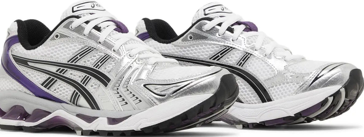 Grape White ASICS Gel-Kayano W Dark 14 0730